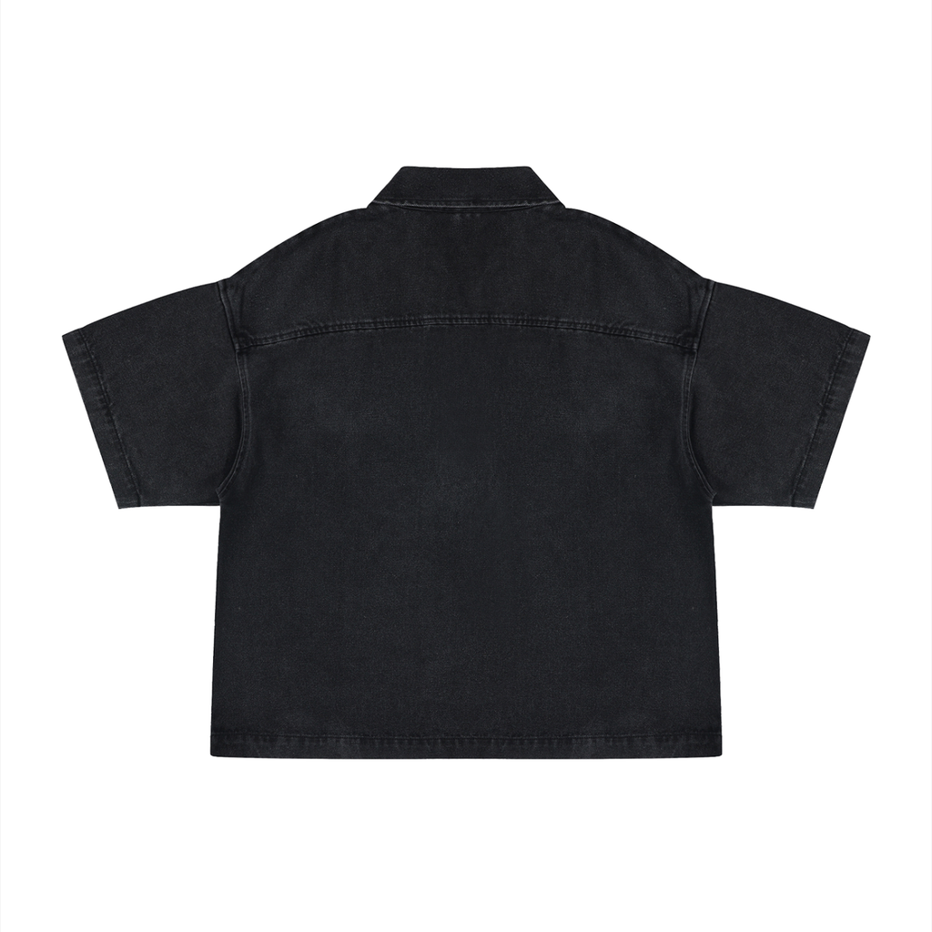 D.L. x Slogan Quarter-Zip Denim Shirt (2 Colorways)