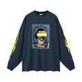 Censored L.E. x A.I.D. Oversized Long Sleeve Graphic Tee