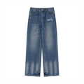 S.L. II Vintage Washed Wide Leg Jeans