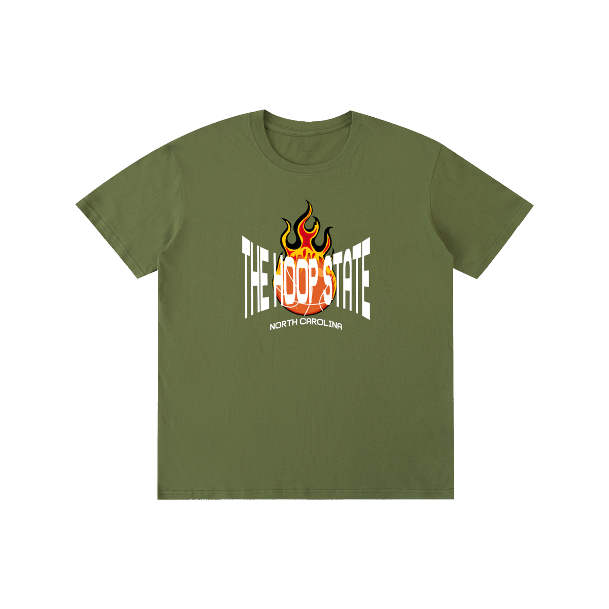 N.D.O. x Hoop State N.C. Pure Cotton Tee (10 Colorways)