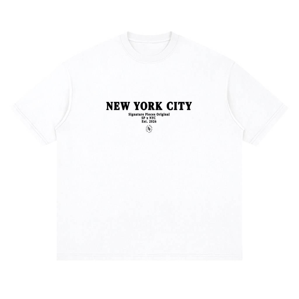 S.P. x NYC Streetwear Loose Drop Shoulder Tee (3 Colorways)