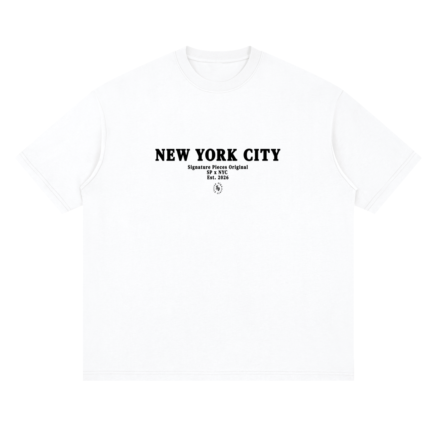 S.P. x NYC Streetwear Loose Drop Shoulder Tee (3 Colorways)
