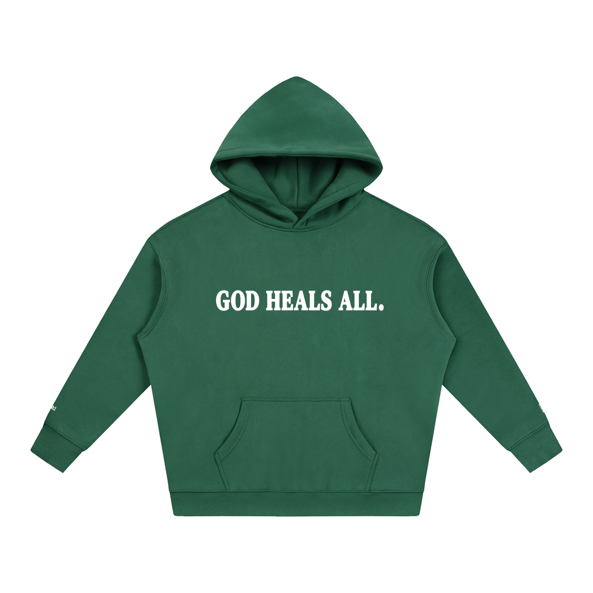 God Heals All Oversize Fleeced Hoodie (9 Colorways)