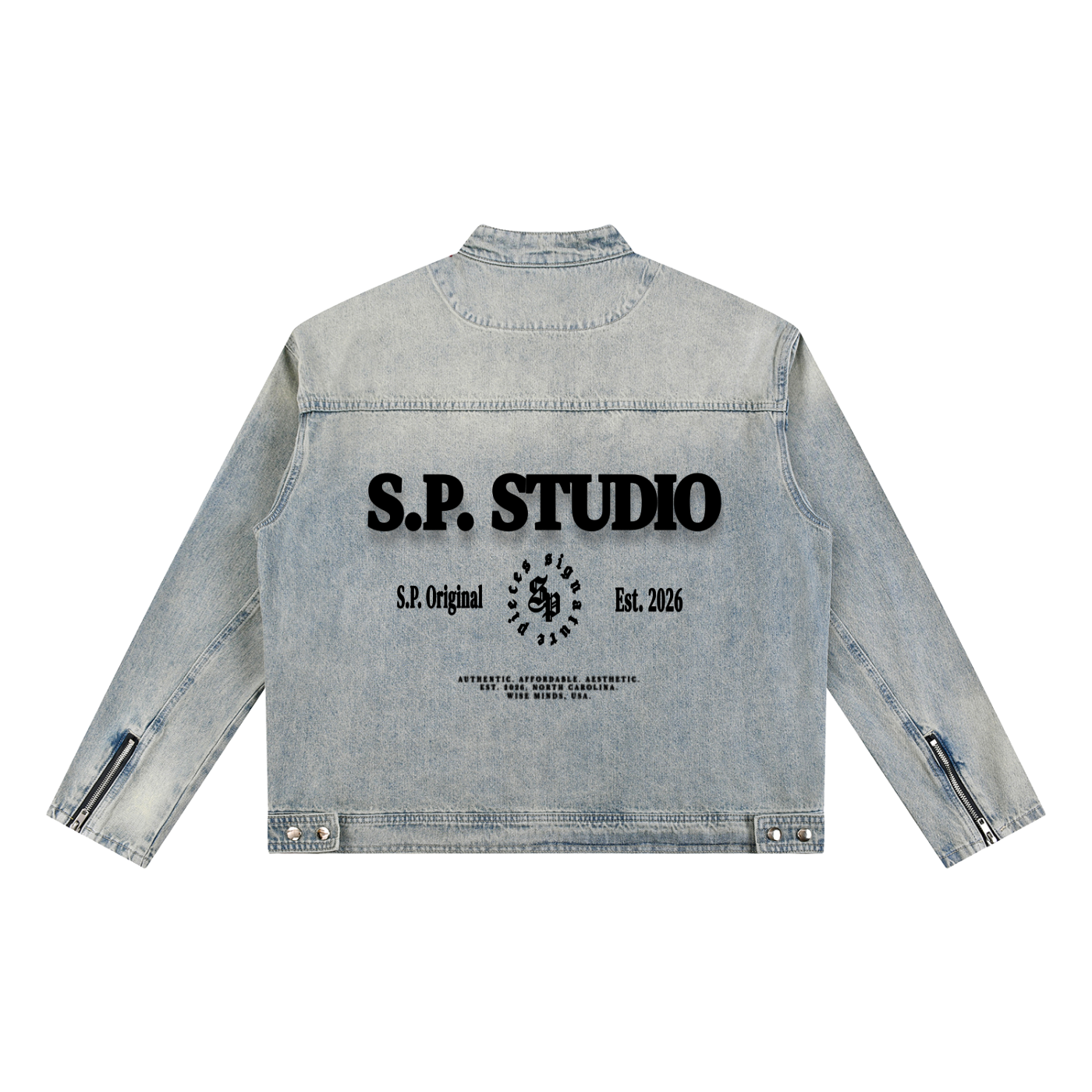 S.P. Studio B.L. Vintage Wash Denim Jacket