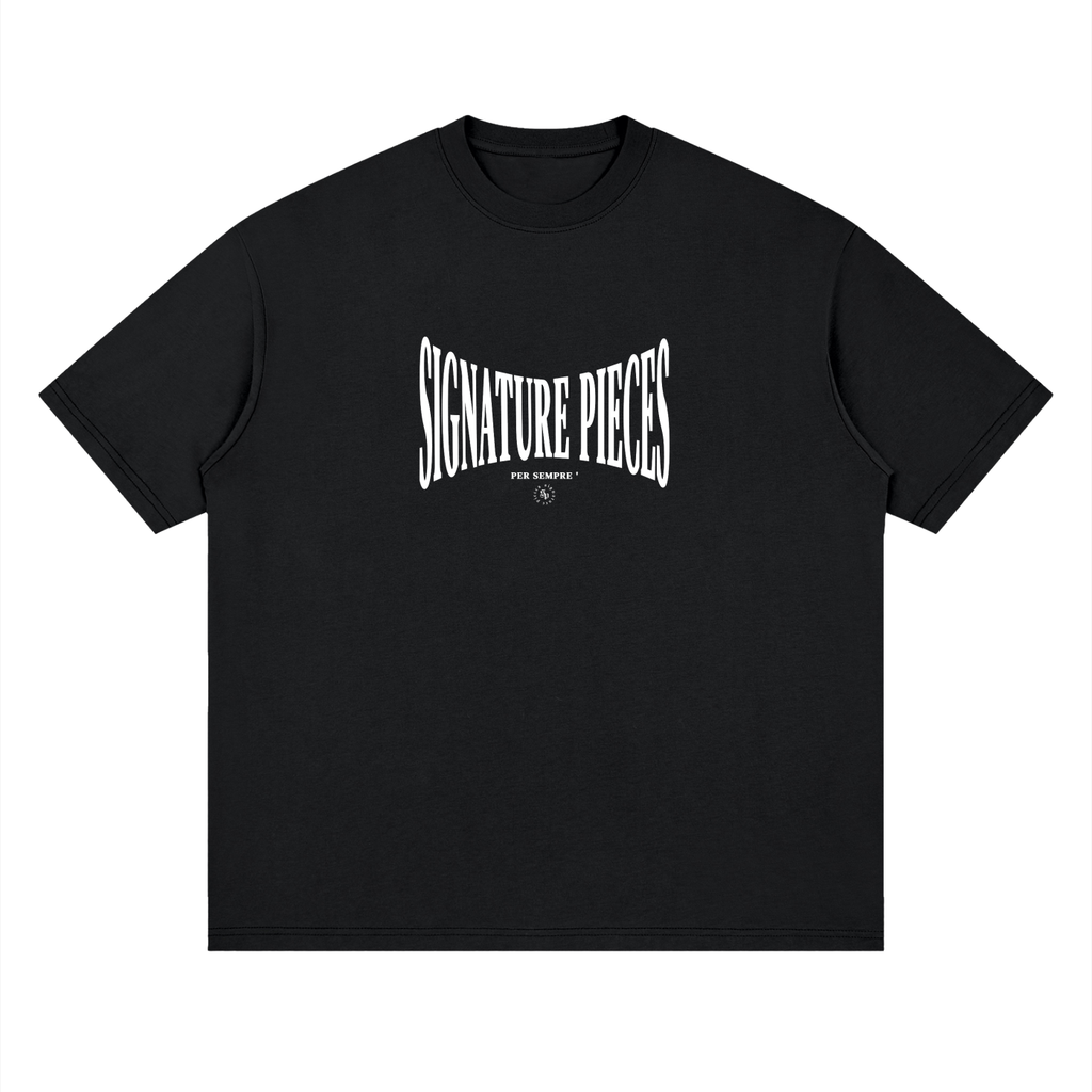 S.P. x White O.L. Streetwear Loose Drop Shoulder Tee (Scale) (3 Colorways)