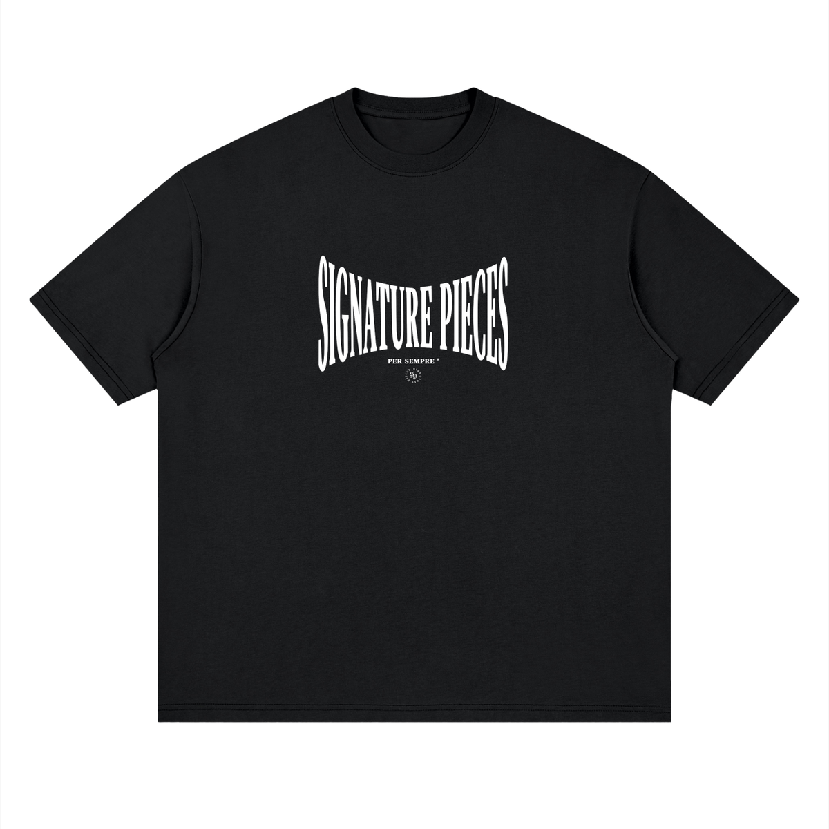S.P. x White O.L. Streetwear Loose Drop Shoulder Tee (Scale) (3 Colorways)