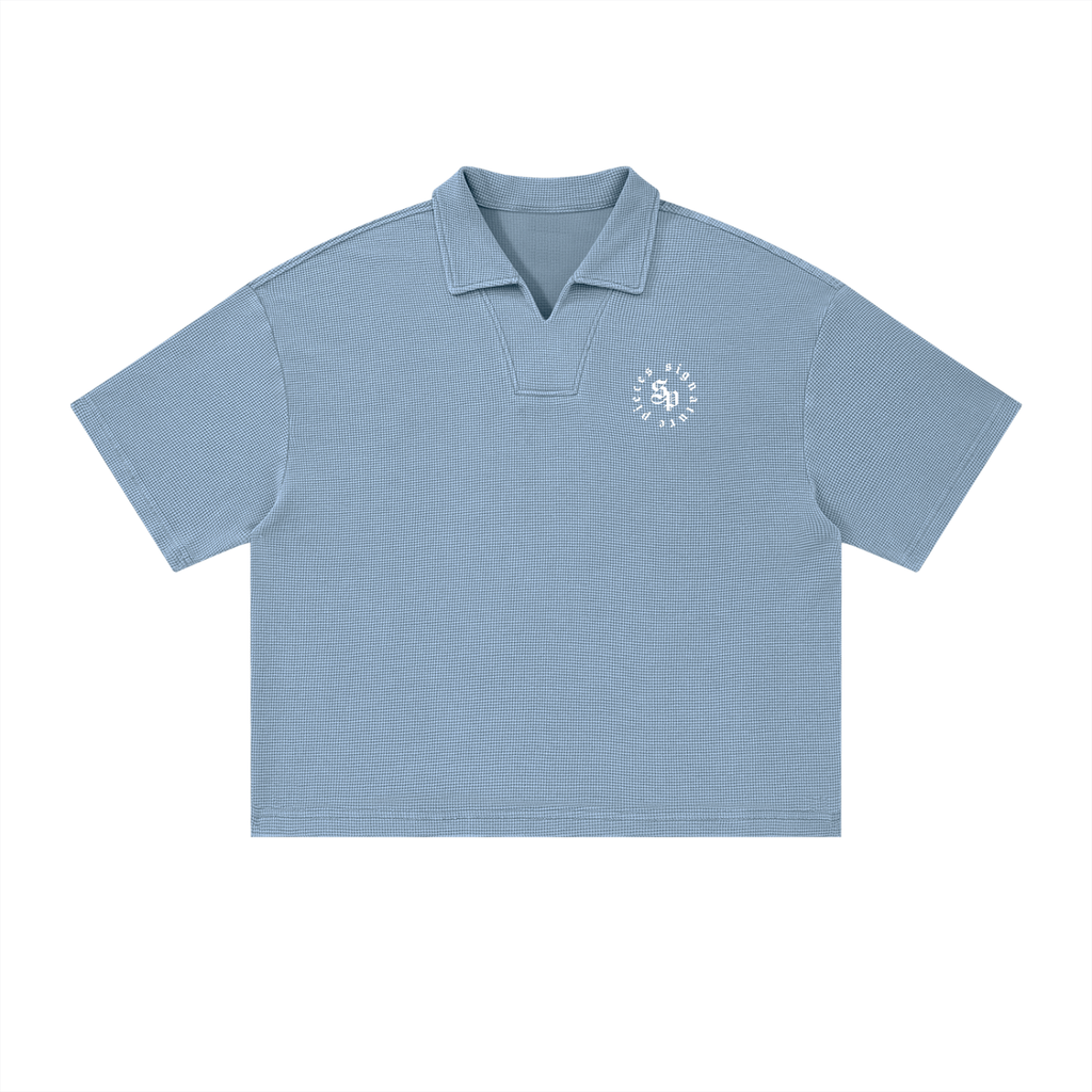 S.L. Set Waffle Polo Shirt