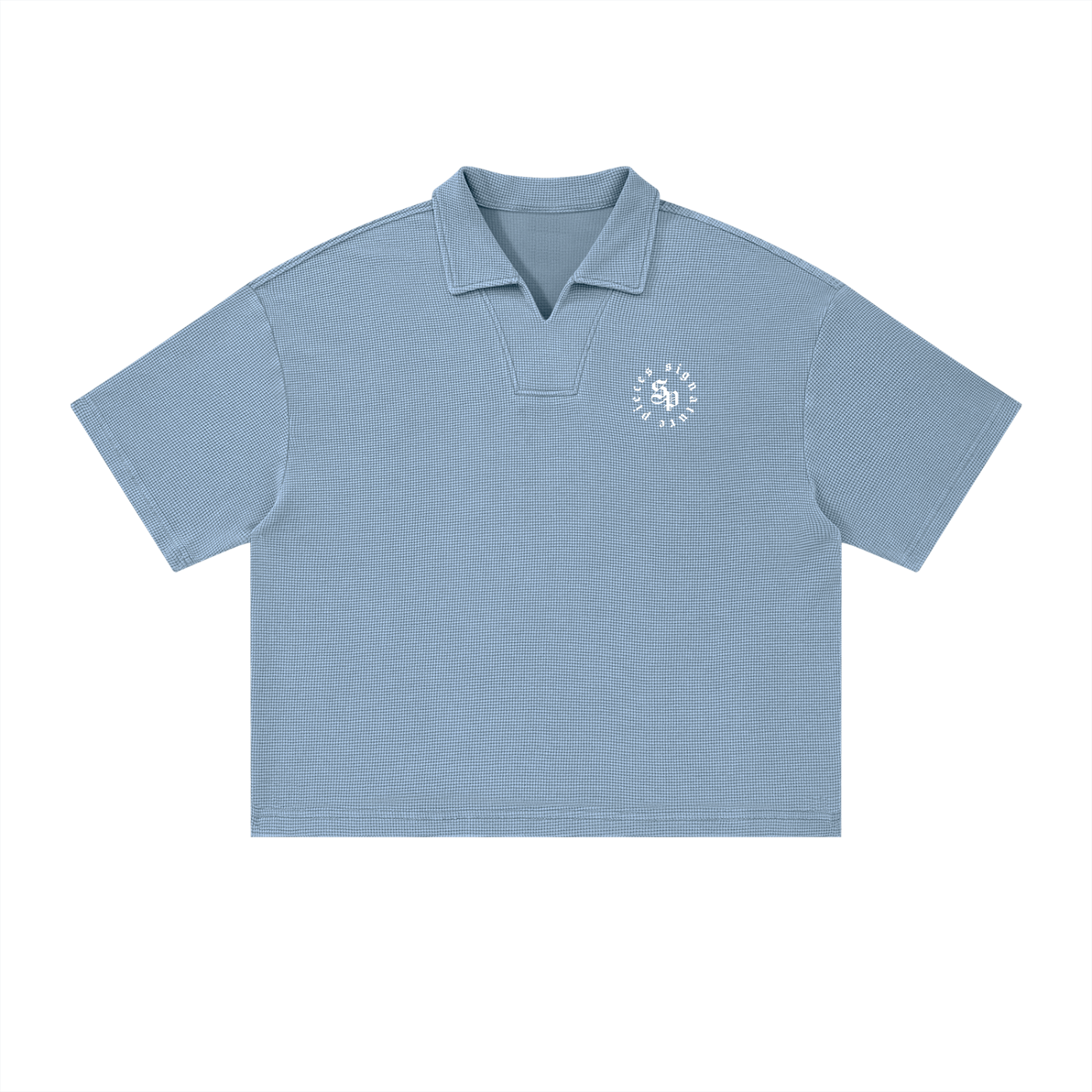 S.L. Set Waffle Polo Shirt