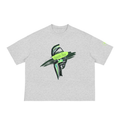 Green Face A.I.D. Boxy Graphic Tee