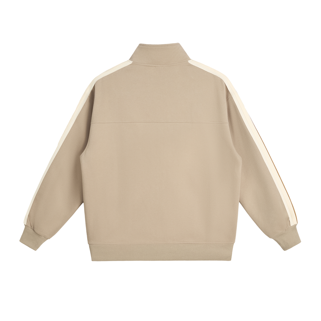 S.P. x O.L. Contrast Side-Stripe Stand Collar Jacket (3 Colorways)