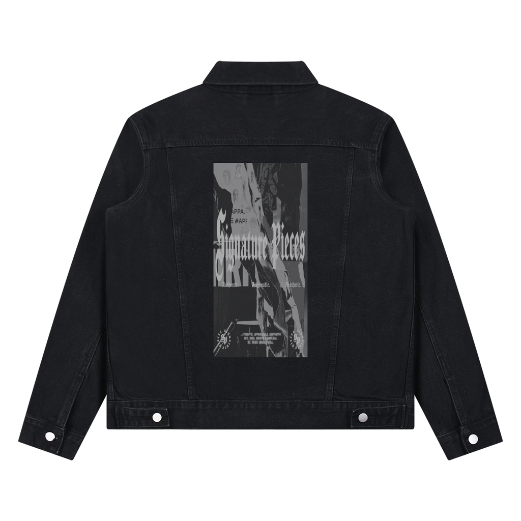 S.P. Daily News Vintage Wash Denim Jacket