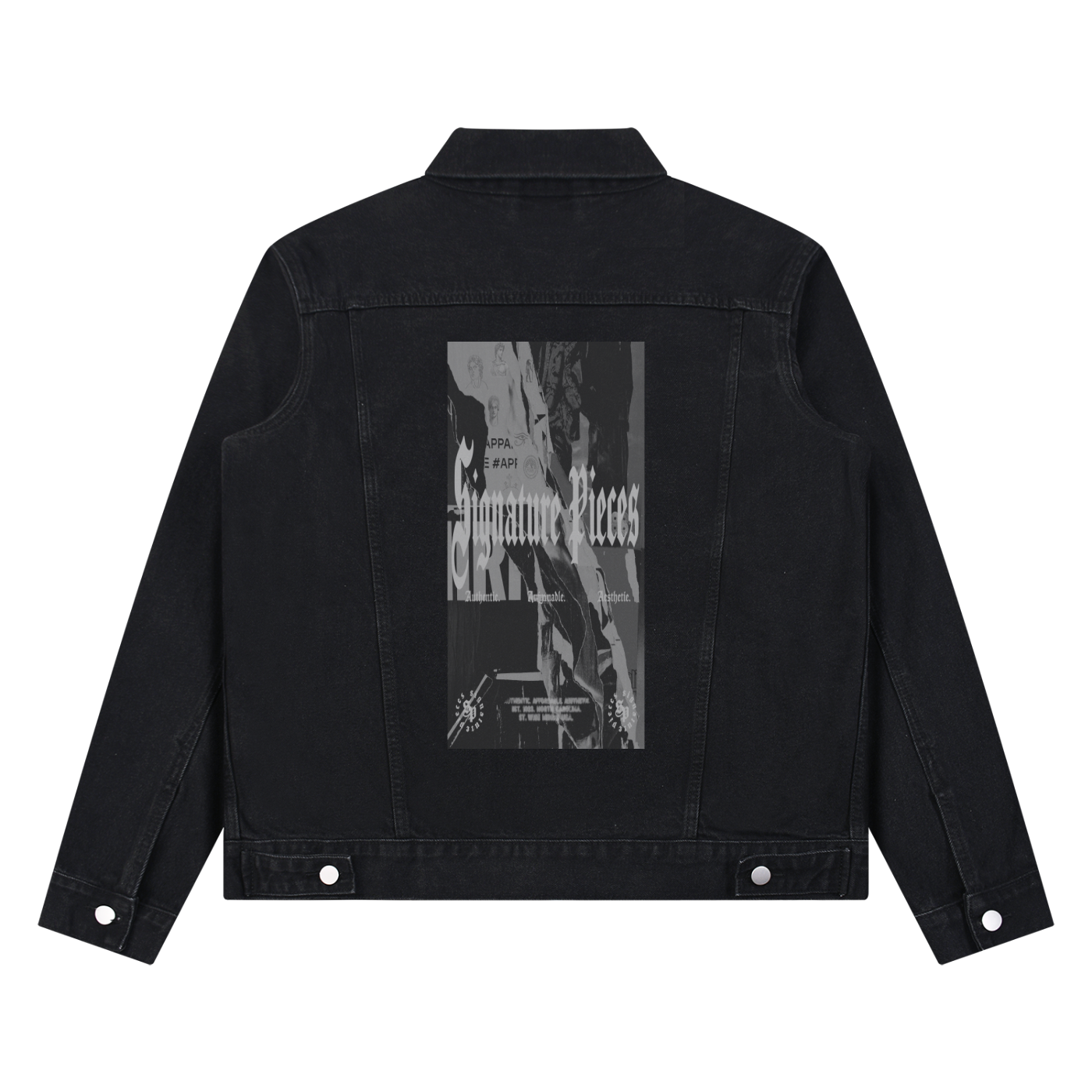 S.P. Daily News Vintage Wash Denim Jacket