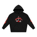 S.P. x L.E. Red Flame Oversize Graphic Hoodie (6 Colorways)