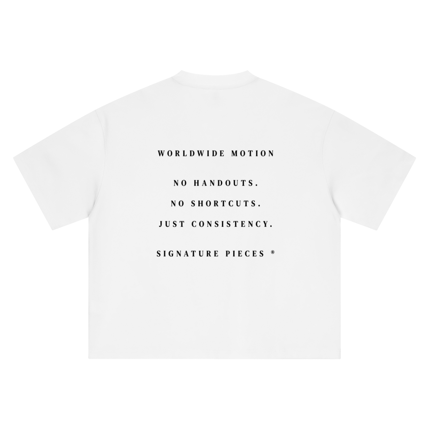 S.P. Globe White Oversized Graphic Tee