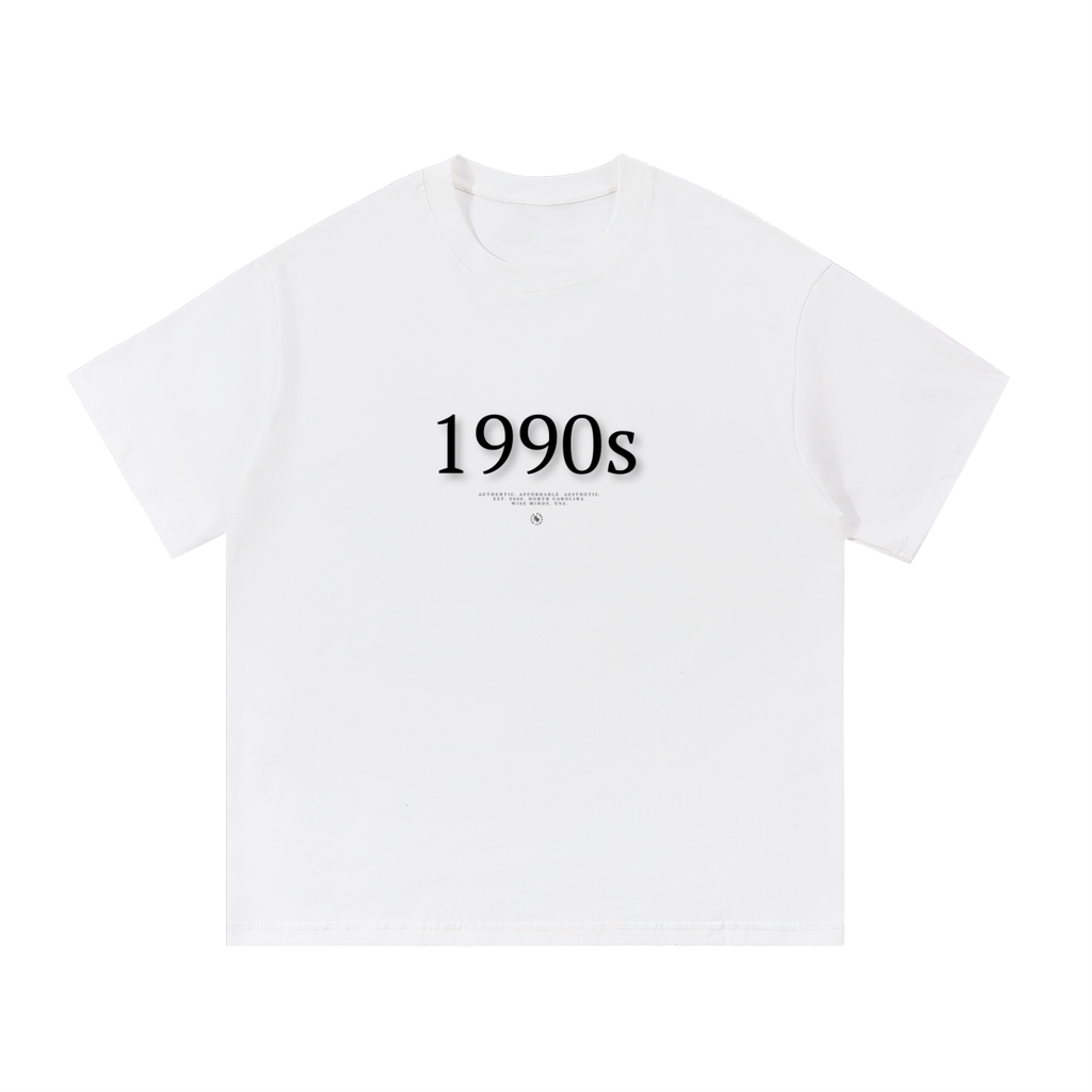 1990s White Graphic Tee