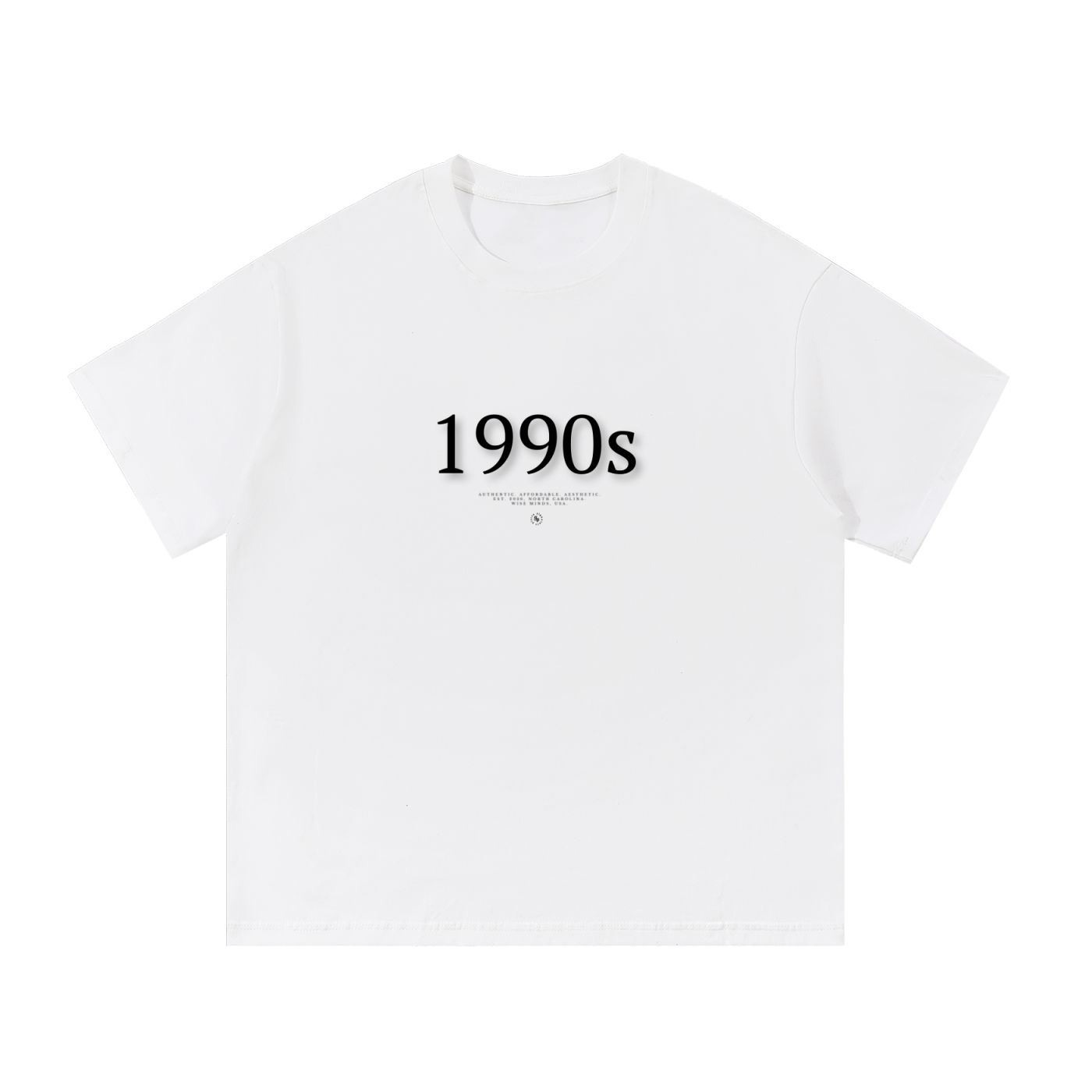 1990s White Graphic Tee