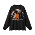 R.K. x S.P. Thomas Family Black Oversized Long Sleeve Tee