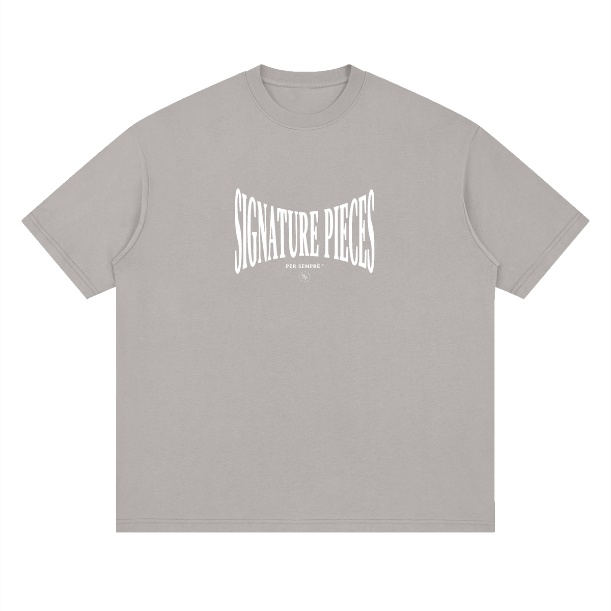 S.P. x White O.L. Streetwear Loose Drop Shoulder Tee (Scale) (3 Colorways)
