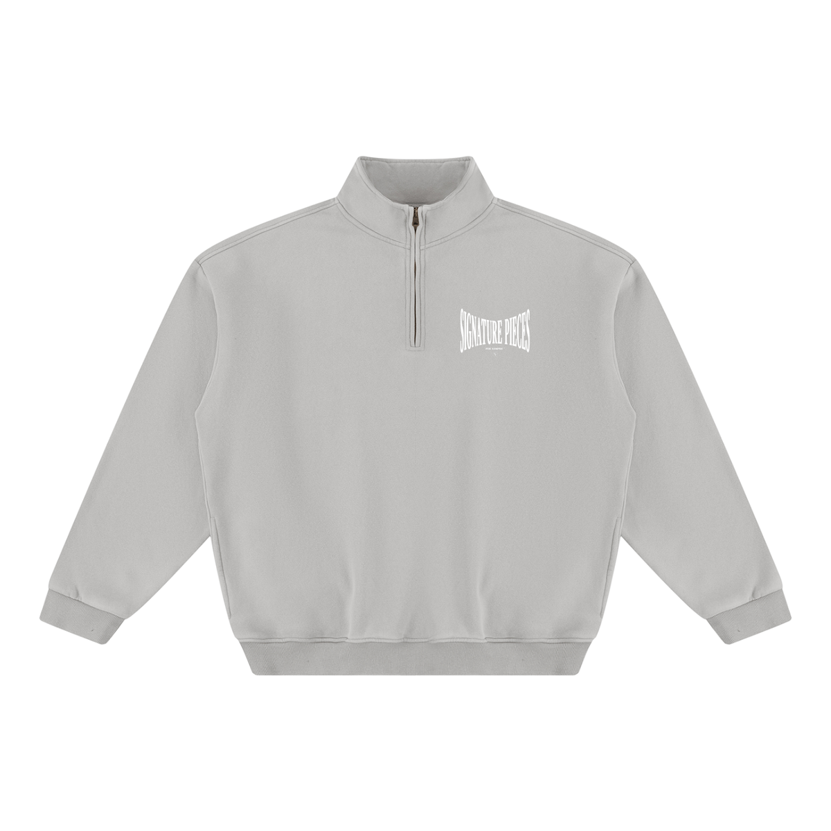 S.P. x O.L. Set Vintage Wash Quarter Zip Fleece Sweatshirt (5 Colorways)
