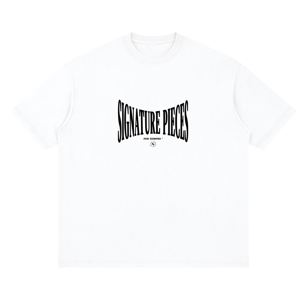 S.P. x Black O.L. Streetwear Loose Drop Shoulder Tee (Scale) (4 Colorways)