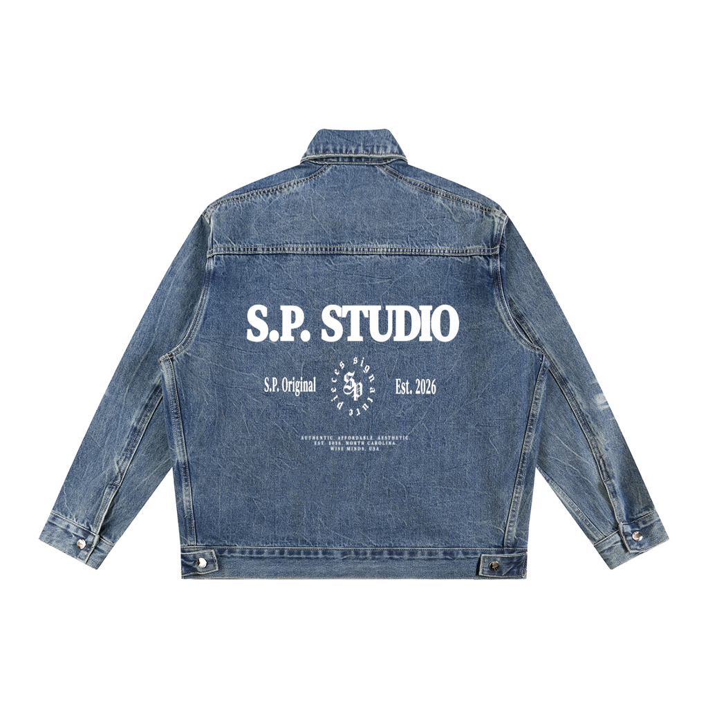 S.P. Studio W.L. Vintage Wash Denim Jacket