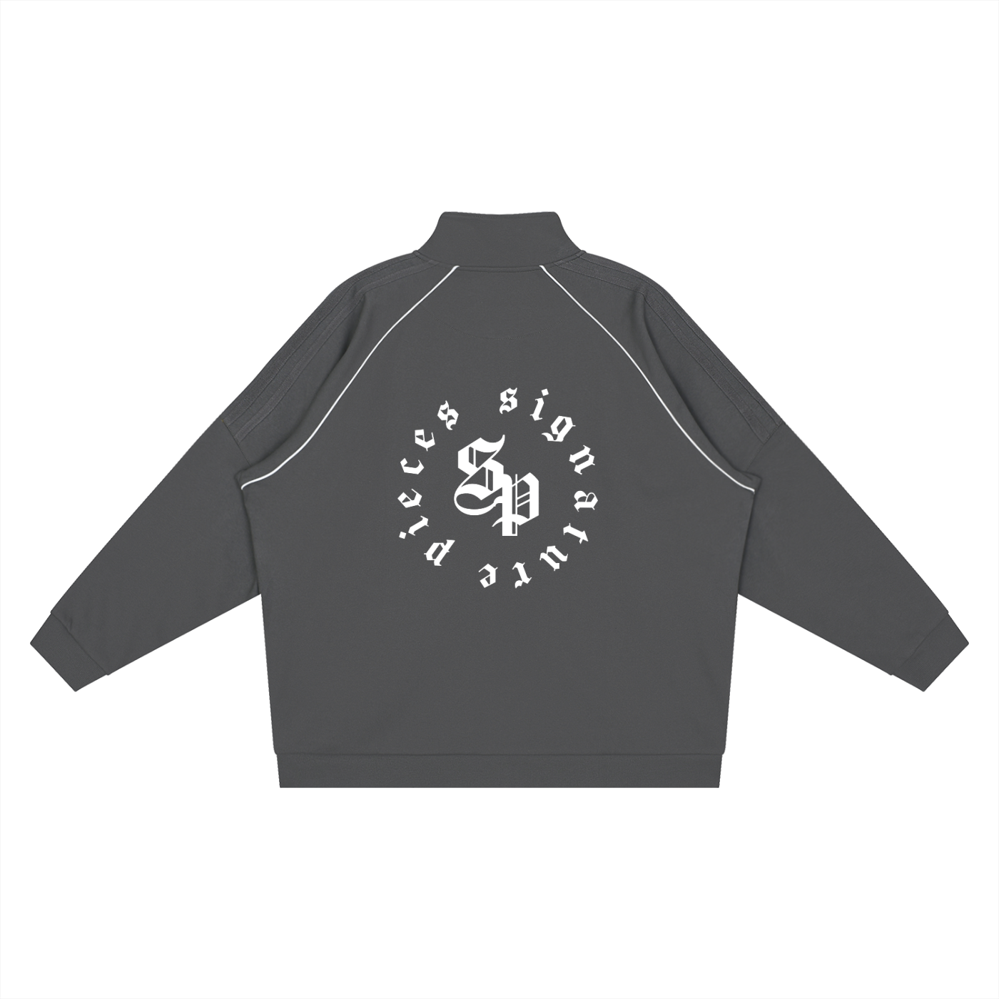 Reflection Striped Raglan Sleeve Jacket (3 Colorways)