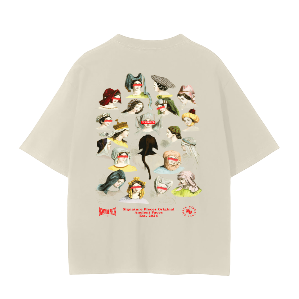 S.P. x O.L. Ancient Faces Seamless Graphic Tee