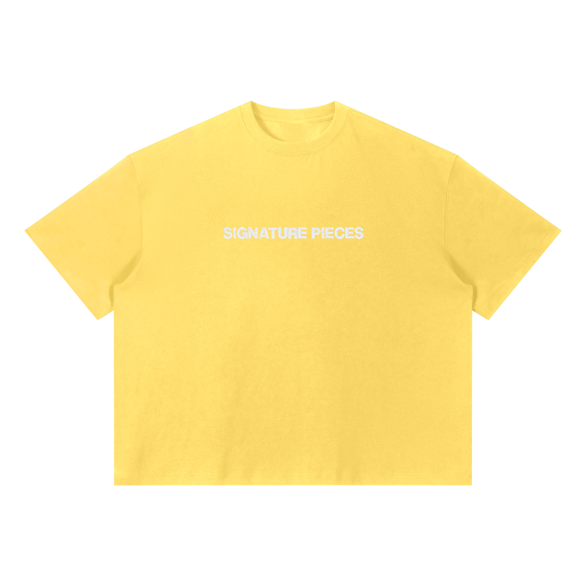 S.P. Embroidered Essential Sorona Boxy Tee (13 Colorways)