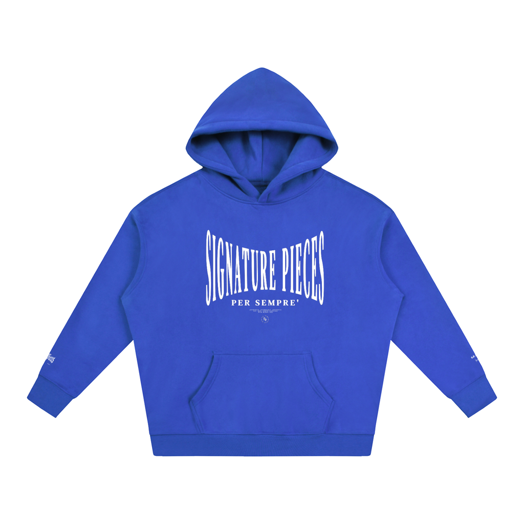 S.P. Per Sempre' Klein Blue Hoodie