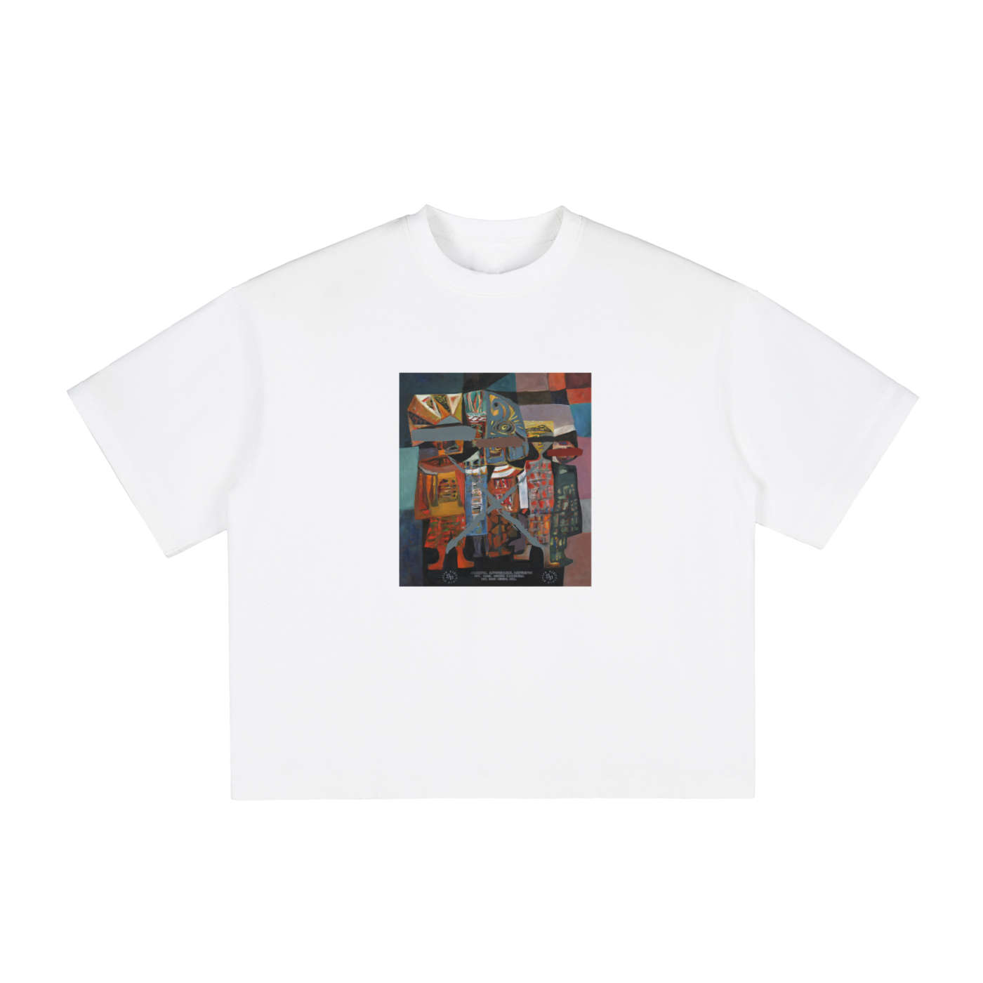 Whacked Out Mural x A.I.D. Boxy Graphic Tee