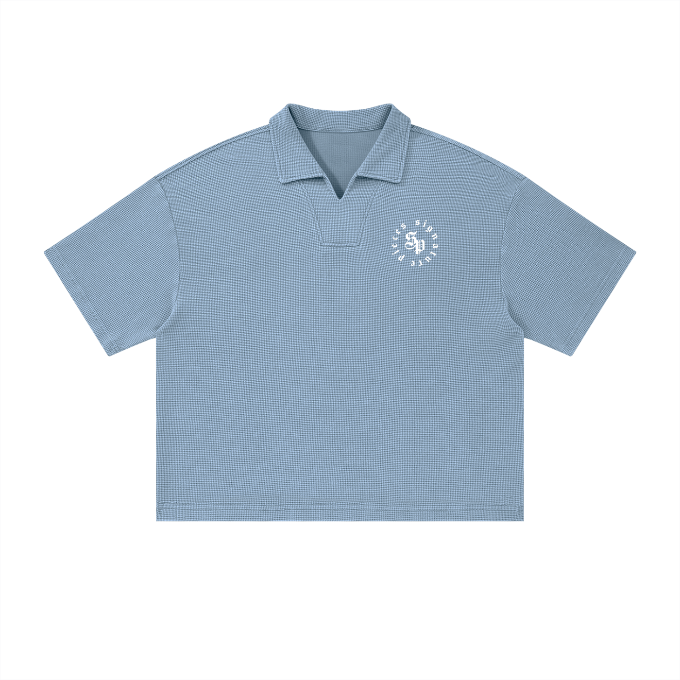 S.L. Set Waffle Polo Shirt