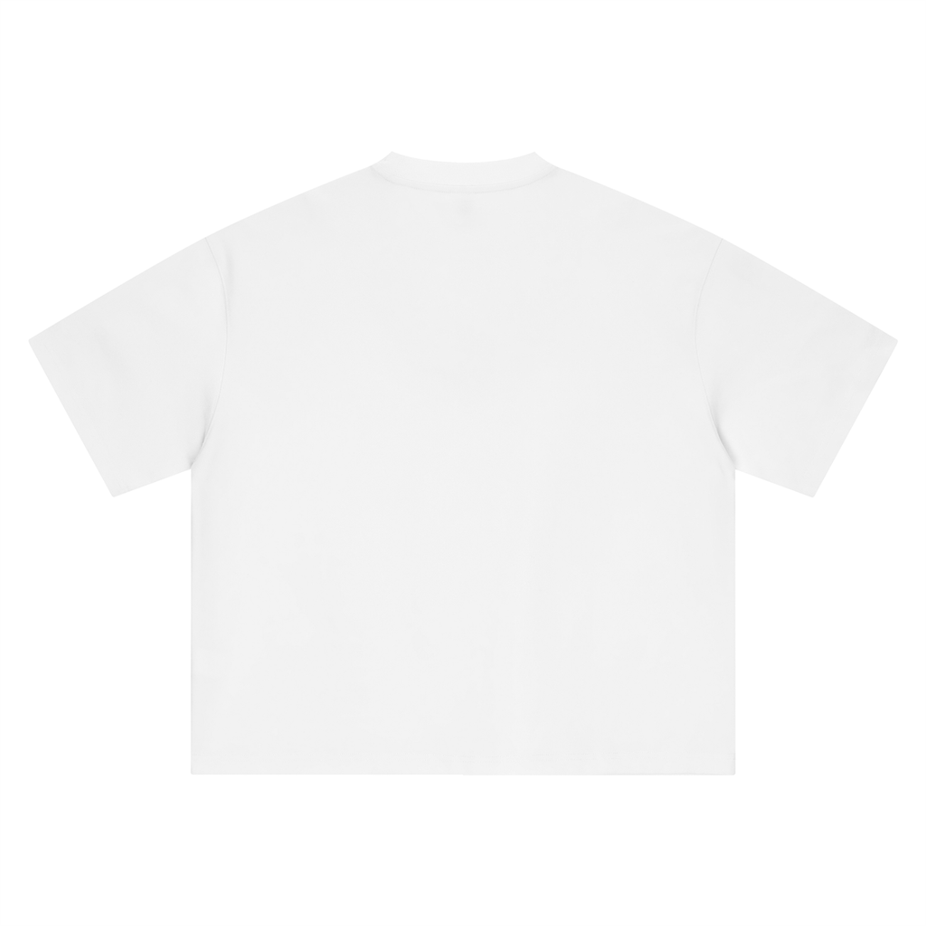 Red X Face Off Oversized Graphic Tee