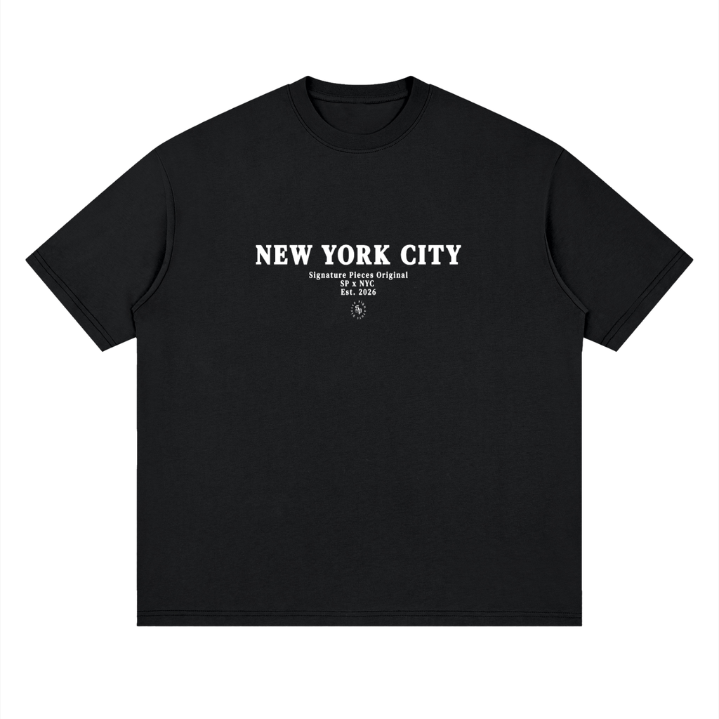 S.P. x NYC Streetwear Loose Drop Shoulder Tee (3 Colorways)