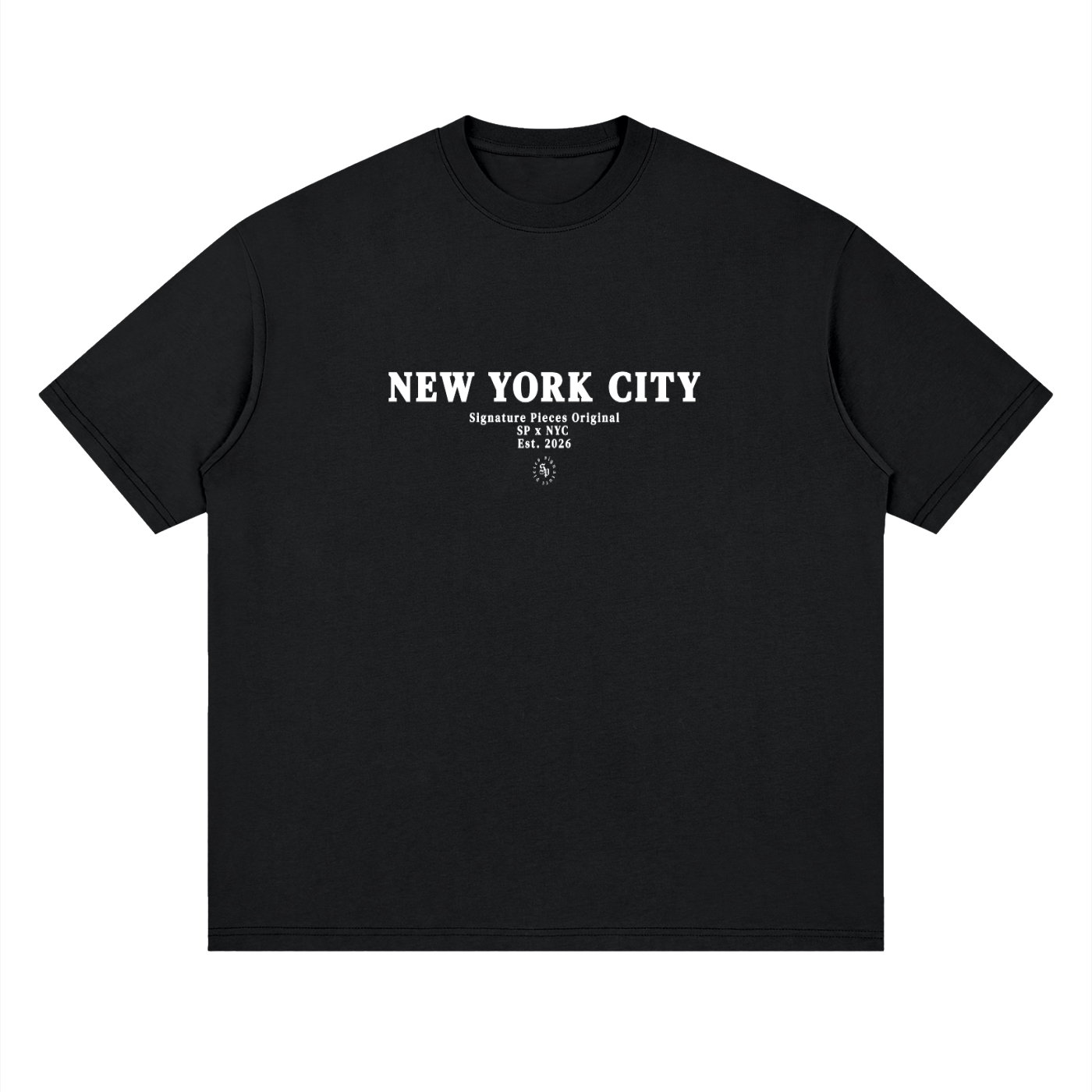 S.P. x NYC Streetwear Loose Drop Shoulder Tee (3 Colorways)