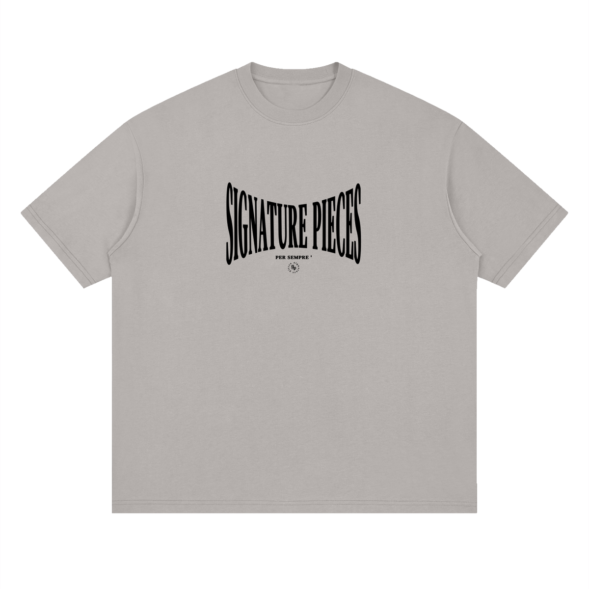 S.P. x Black O.L. Streetwear Loose Drop Shoulder Tee (Scale) (4 Colorways)