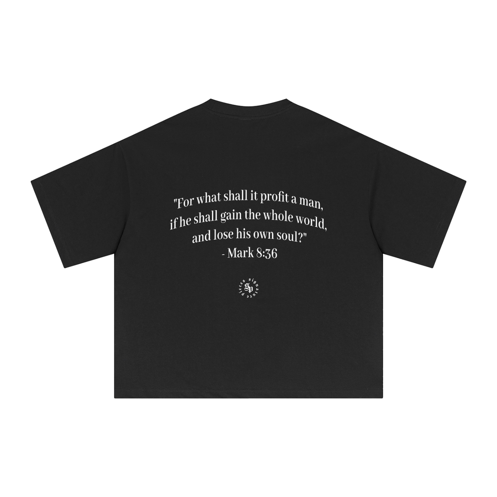 Mark 8:36 Graphic Tee