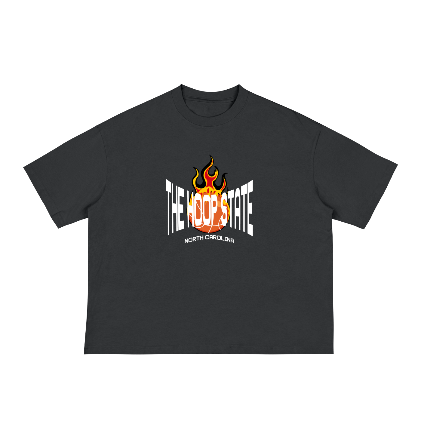 Hoop State N.C. Graphic Boxy Tee