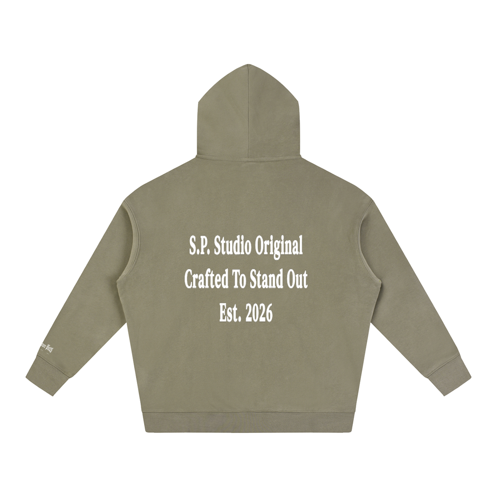 B.L. Set Oversize Fleeced Hoodie (6 Colorways)