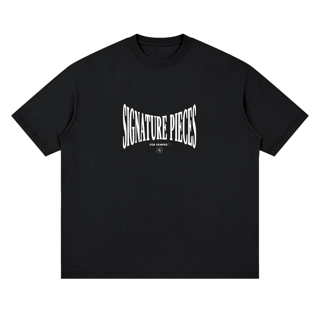 S.P. x White O.L. Streetwear Loose Drop Shoulder Tee (Scale) (3 Colorways)