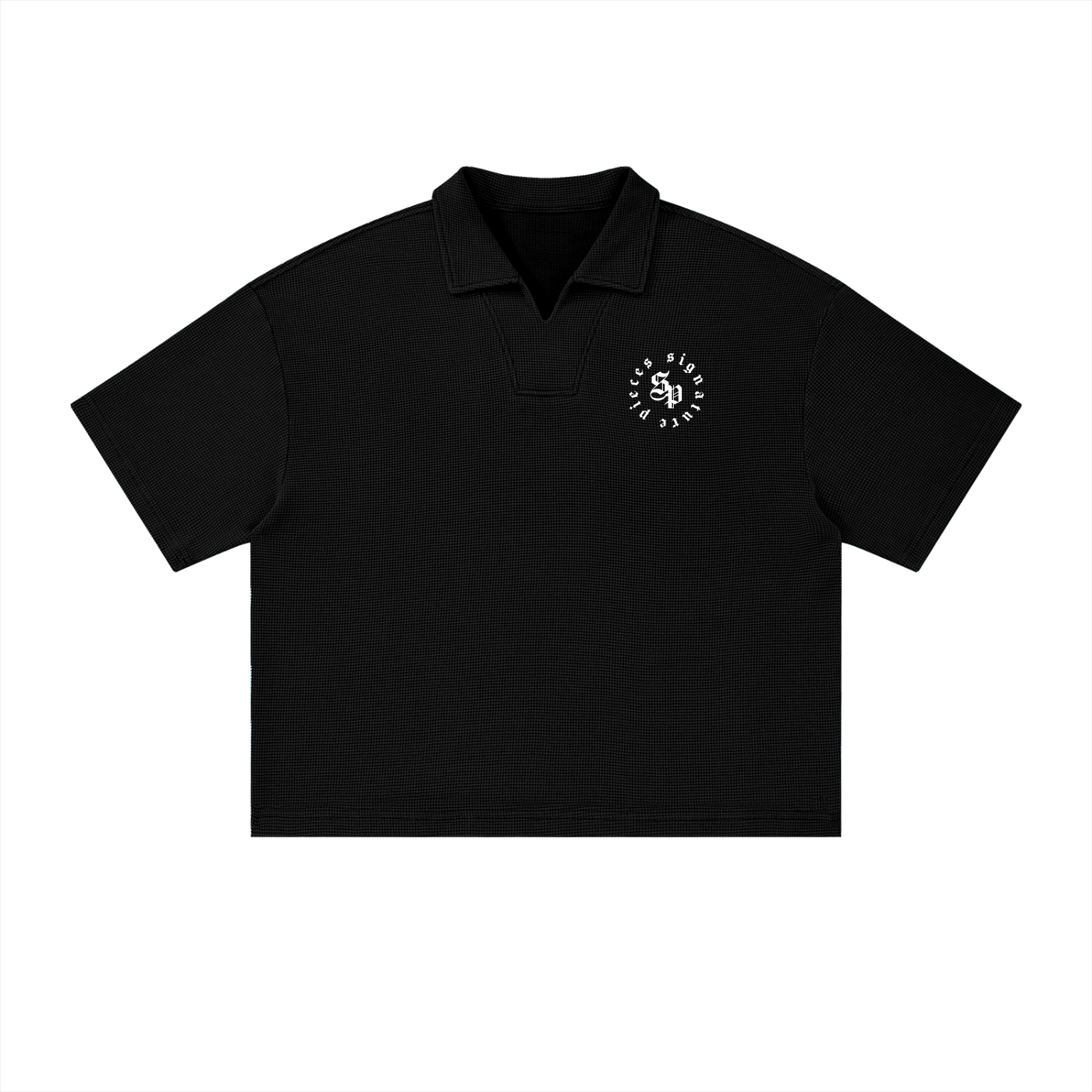 S.L. x O.L. II Set Waffle Polo Shirt (4 Colors)