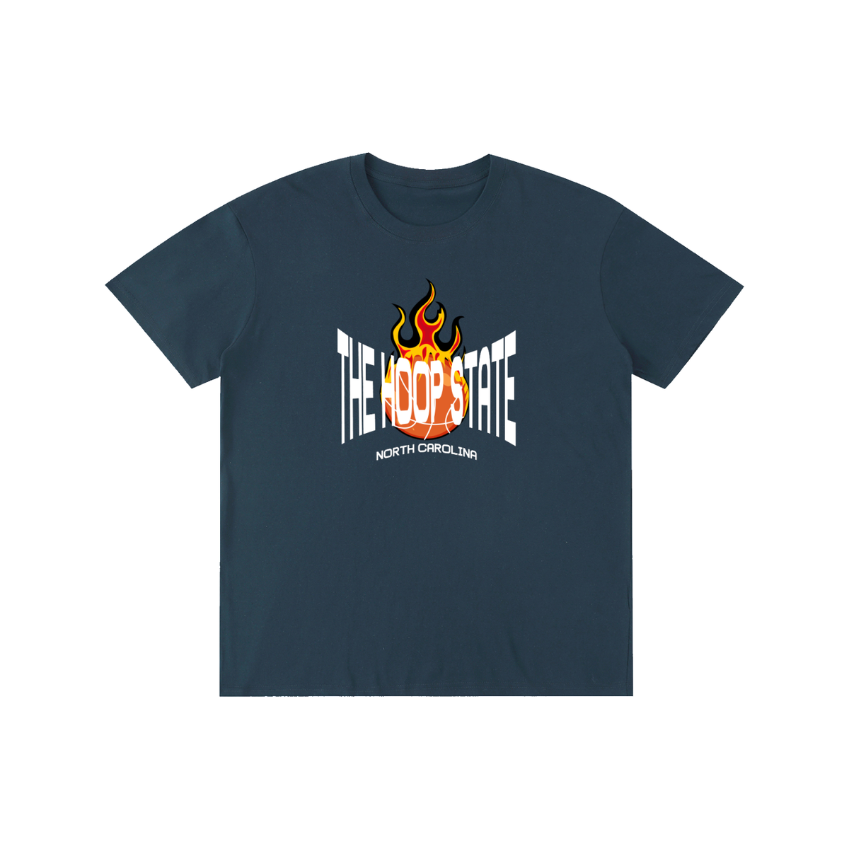 N.D.O. x Hoop State N.C. Pure Cotton Tee (10 Colorways)