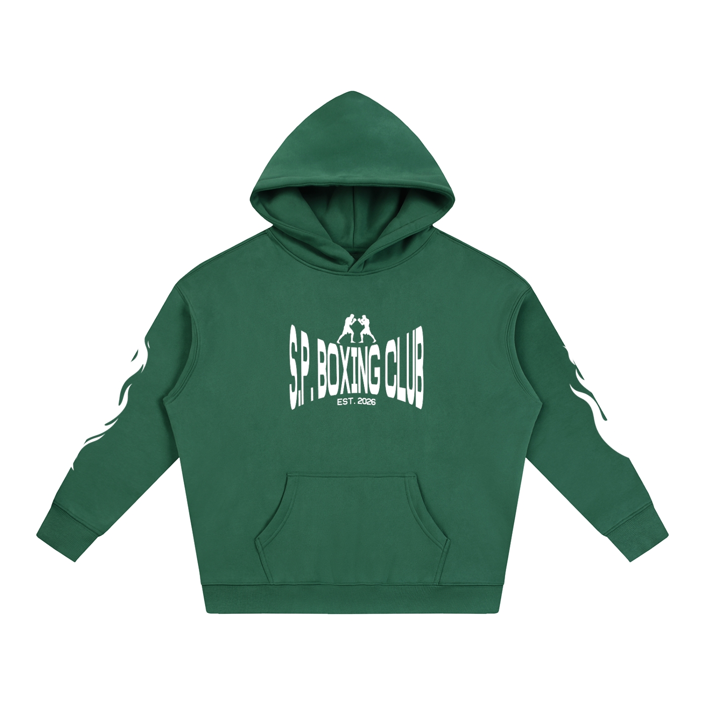 S.P.B.C. x White Flame II Oversize Hoodie (9 Colorways)