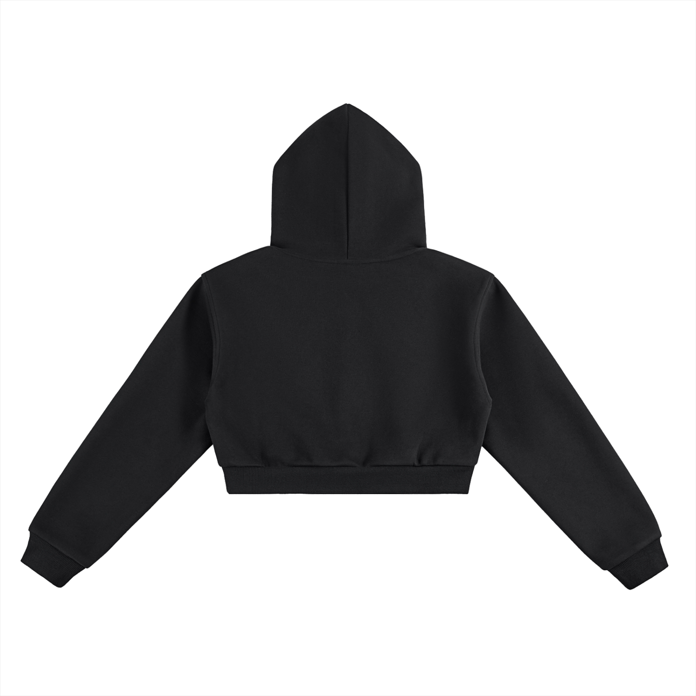 Purple Princess Cropped Hoodie