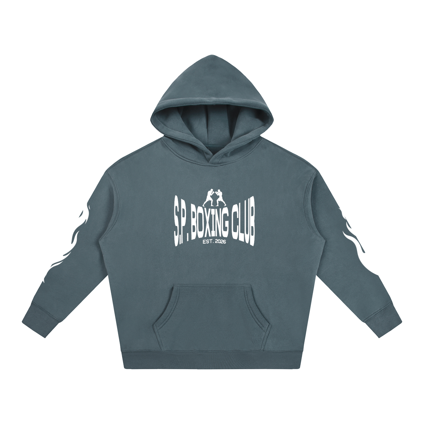 S.P.B.C. x White Flame II Oversize Hoodie (9 Colorways)