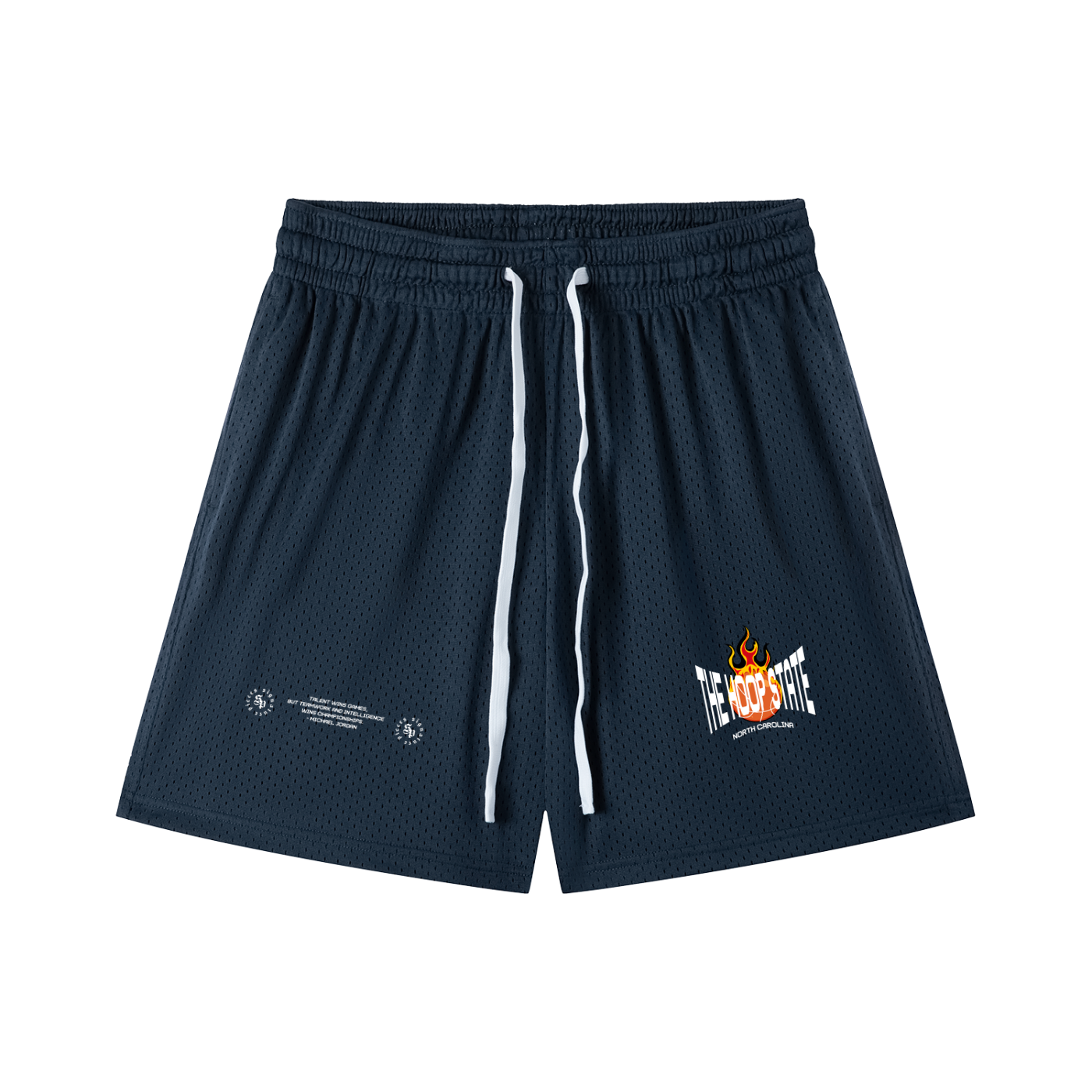 Hoop State N.C. Graphic Basketball Shorts (4 colorways)