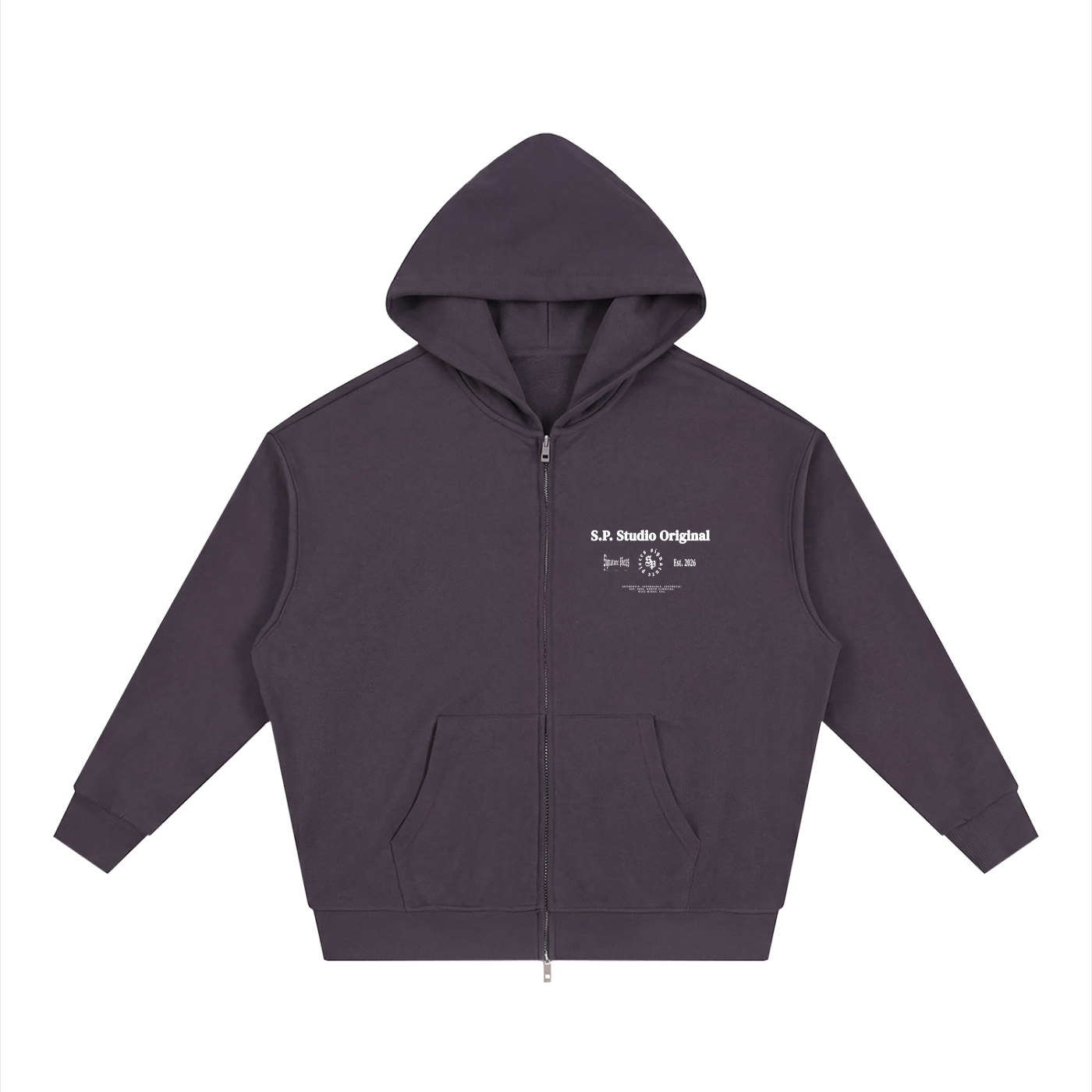 S.P. Studio O. x W.L. Loose Zip Hoodie (9 Colorways)