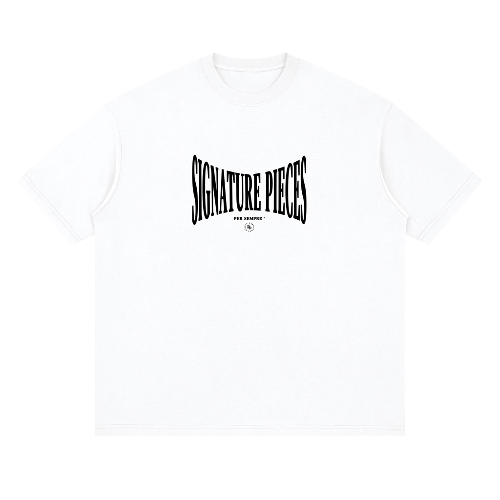 S.P. x Black O.L. Streetwear Loose Drop Shoulder Tee (Scale) (4 Colorways)
