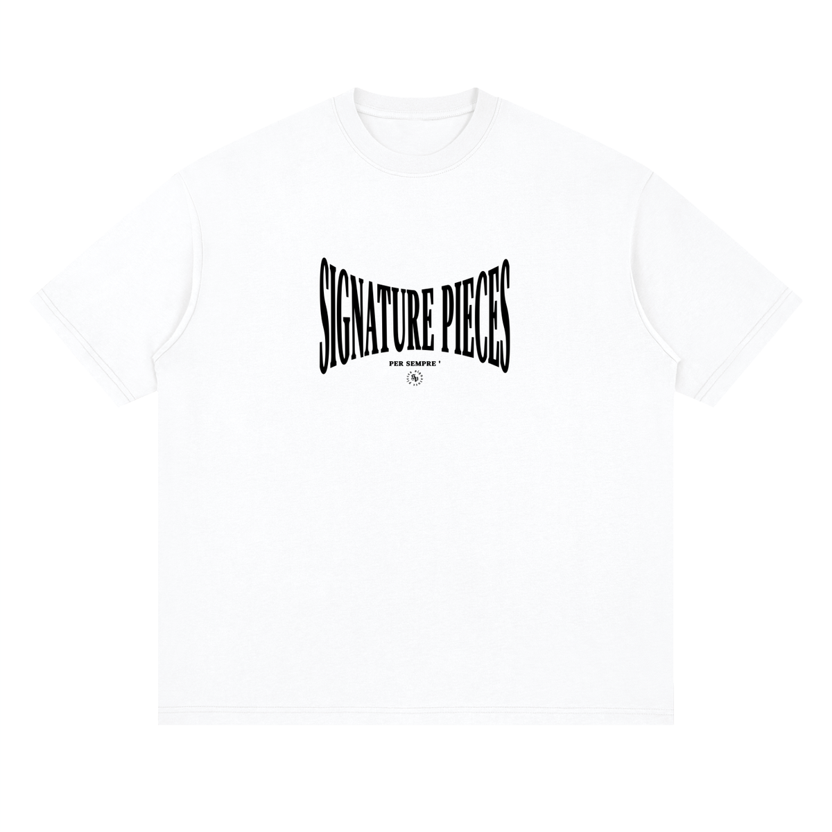 S.P. x Black O.L. Streetwear Loose Drop Shoulder Tee (Scale) (4 Colorways)