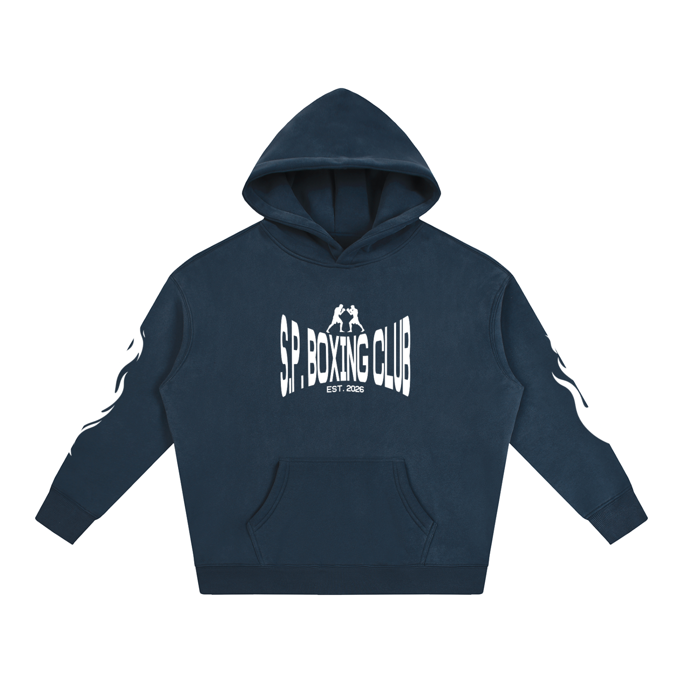 S.P.B.C. x White Flame II Oversize Hoodie (9 Colorways)