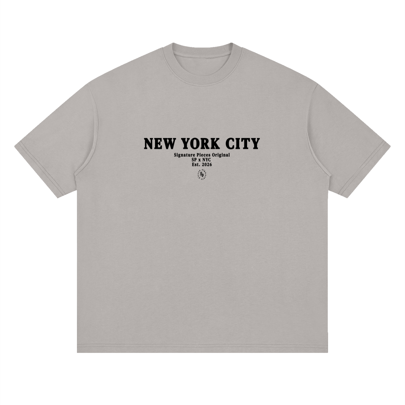 S.P. x NYC Streetwear Loose Drop Shoulder Tee (3 Colorways)